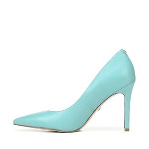 Sam Edelman Hazel Pointy Toe Pump in Aqua size 8